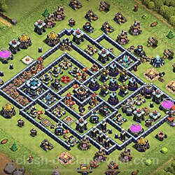 Base plan (layout), Town Hall Level 13 for trophies (defense) (#1059)