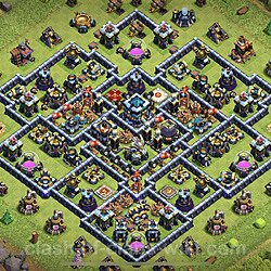 Base plan (layout), Town Hall Level 13 for trophies (defense) (#1150)