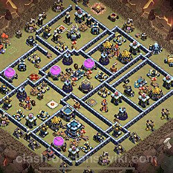 Base plan (layout), Town Hall Level 13 for trophies (defense) (#1231)