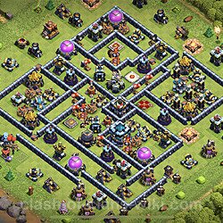 Base plan (layout), Town Hall Level 13 for trophies (defense) (#1281)