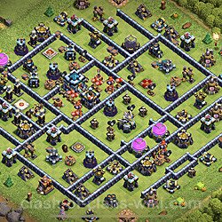 Base plan (layout), Town Hall Level 13 for trophies (defense) (#1411)