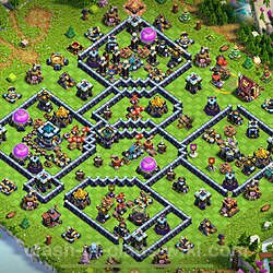 Die Base Rathaus LvL 13 für Trophäen (Verteidigung) (#2635)