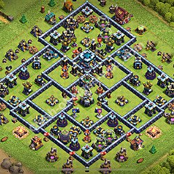 Base plan (layout), Town Hall Level 13 for trophies (defense) (#3188)