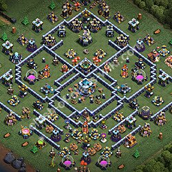 Base plan (layout), Town Hall Level 13 for trophies (defense) (#3398)