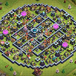 Base plan (layout), Town Hall Level 13 for trophies (defense) (#3619)