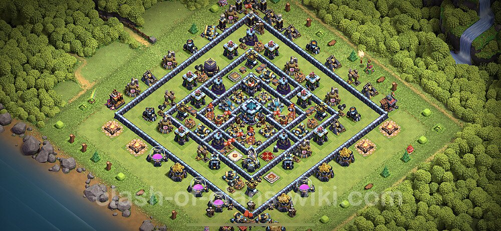 Clash Of Clans Rathaus 13 Base