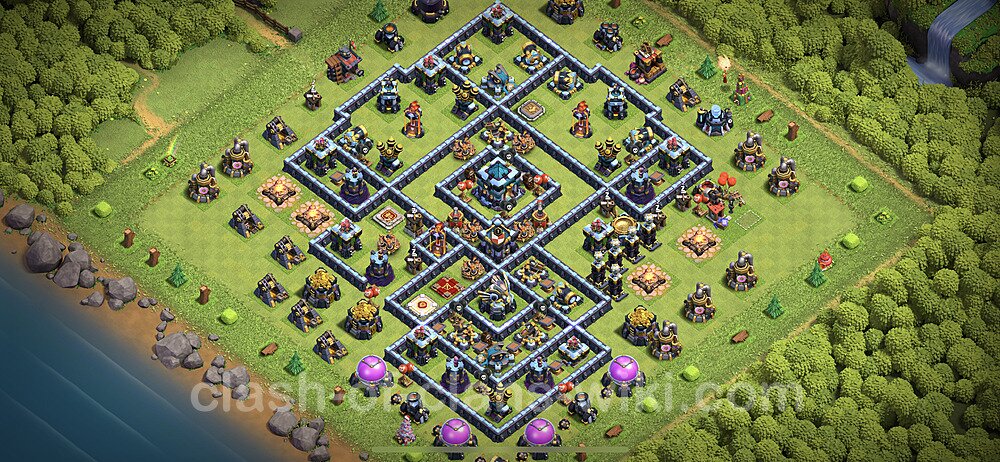 Clash Of Clans Rathaus 13 Base