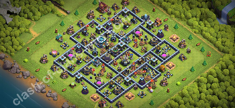 تصميم قاعدة مضاد لثلاث نجوم قاعة المدينة 13 - البديل 3267