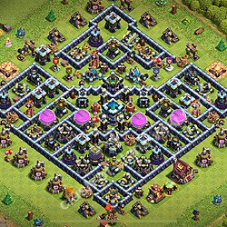 Base plan (layout), Town Hall Level 13 for farming (#3149)