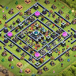 Clash of Clans köy düzeni, Belediye Binası Seviye 13 farm için (#3150)