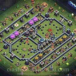 Base plan (layout), Town Hall Level 13 for farming (#44)