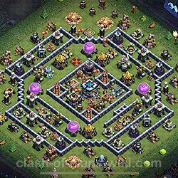 Base plan (layout), Town Hall Level 13 for farming (#49)