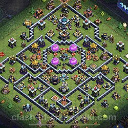 Base plan (layout), Town Hall Level 13 for farming (#50)