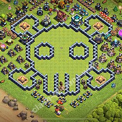 Base plan (layout), Town Hall Level 13 Troll / Funny (#1103)