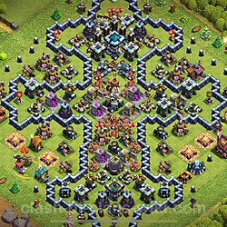 Die Base Rathaus LvL 13 Troll / Funny (#2710)