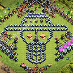 Base plan (layout), Town Hall Level 13 Troll / Funny (#2766)