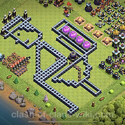 Base plan (layout), Town Hall Level 13 Troll / Funny (#6)