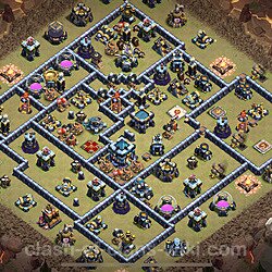 Base plan (layout), Town Hall Level 13 for clan wars (#1144)