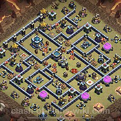 Base plan (layout), Town Hall Level 13 for clan wars (#1178)