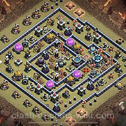 Base plan (layout), Town Hall Level 13 for clan wars (#131)