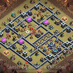 Base plan (layout), Town Hall Level 13 for clan wars (#1350)