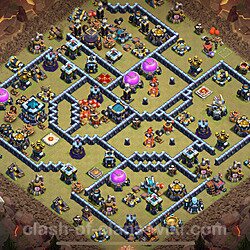Base plan (layout), Town Hall Level 13 for clan wars (#1396)