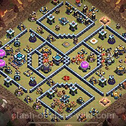 Base plan (layout), Town Hall Level 13 for clan wars (#1409)