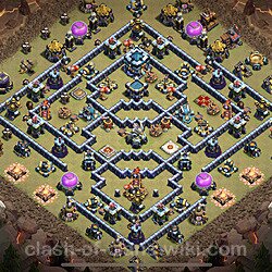 Base plan (layout), Town Hall Level 13 for clan wars (#144)