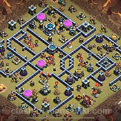 トロフィーコレクションの基本計画タウンホールレベル13, 異形1515