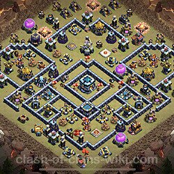 Base plan (layout), Town Hall Level 13 for clan wars (#154)