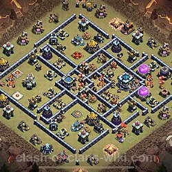 Base plan (layout), Town Hall Level 13 for clan wars (#155)