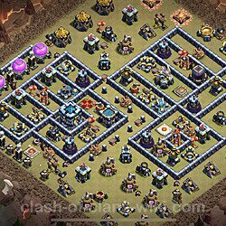 Base plan (layout), Town Hall Level 13 for clan wars (#159)