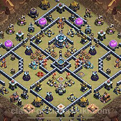 Base plan (layout), Town Hall Level 13 for clan wars (#171)