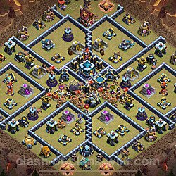 Base plan (layout), Town Hall Level 13 for clan wars (#2705)