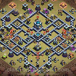 Base plan (layout), Town Hall Level 13 for clan wars (#2728)