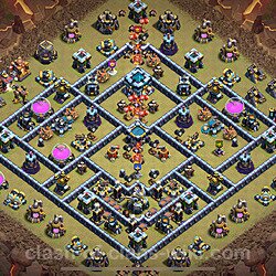 Base Hôtel de ville Niveau 13 de guerre GDC (#2773)