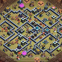 Base Hôtel de ville Niveau 13 de guerre GDC (#2937)