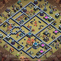Diseño de aldea para Ayuntamiento nivel 13 para guerra (#2976)