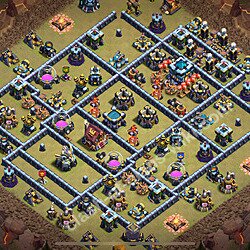 Base plan (layout), Town Hall Level 13 for clan wars (#2994)