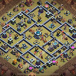 Base plan (layout), Town Hall Level 13 for clan wars (#2995)