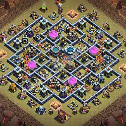 Base plan (layout), Town Hall Level 13 for clan wars (#3371)