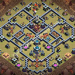 Base plan (layout), Town Hall Level 13 for clan wars (#3399)
