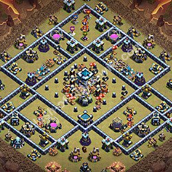 Base plan (layout), Town Hall Level 13 for clan wars (#3401)