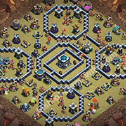 Base plan (layout), Town Hall Level 13 for clan wars (#3406)