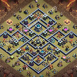 Base plan (layout), Town Hall Level 13 for clan wars (#3435)