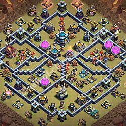 Base plan (layout), Town Hall Level 13 for clan wars (#3622)