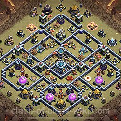 Base plan (layout), Town Hall Level 13 for clan wars (#45)