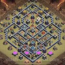 Base plan (layout), Town Hall Level 13 for clan wars (#60)