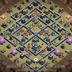 Base plan (layout), Town Hall Level 13 for clan wars (#70)