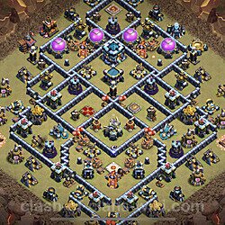 Base plan (layout), Town Hall Level 13 for clan wars (#72)